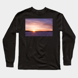 Torne River Sunset Long Sleeve T-Shirt